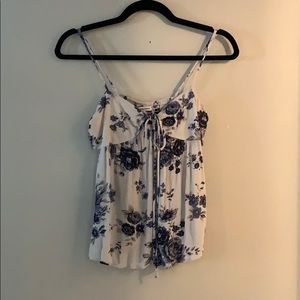 Floral tank top